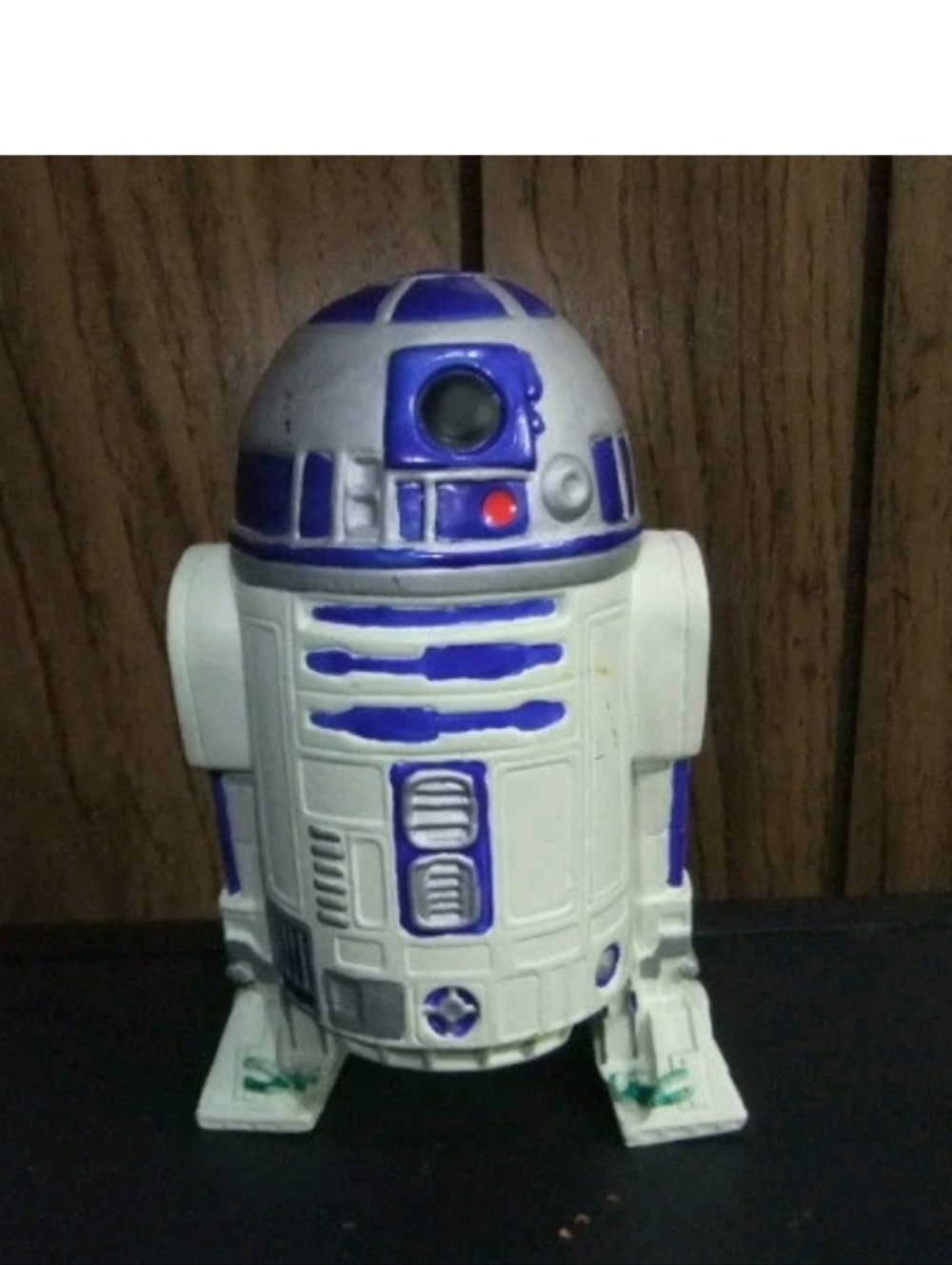 R2-D2 Collectible Droid Figurine  Haed Plastic 5 1/2 Inches No Makers Mark Brand